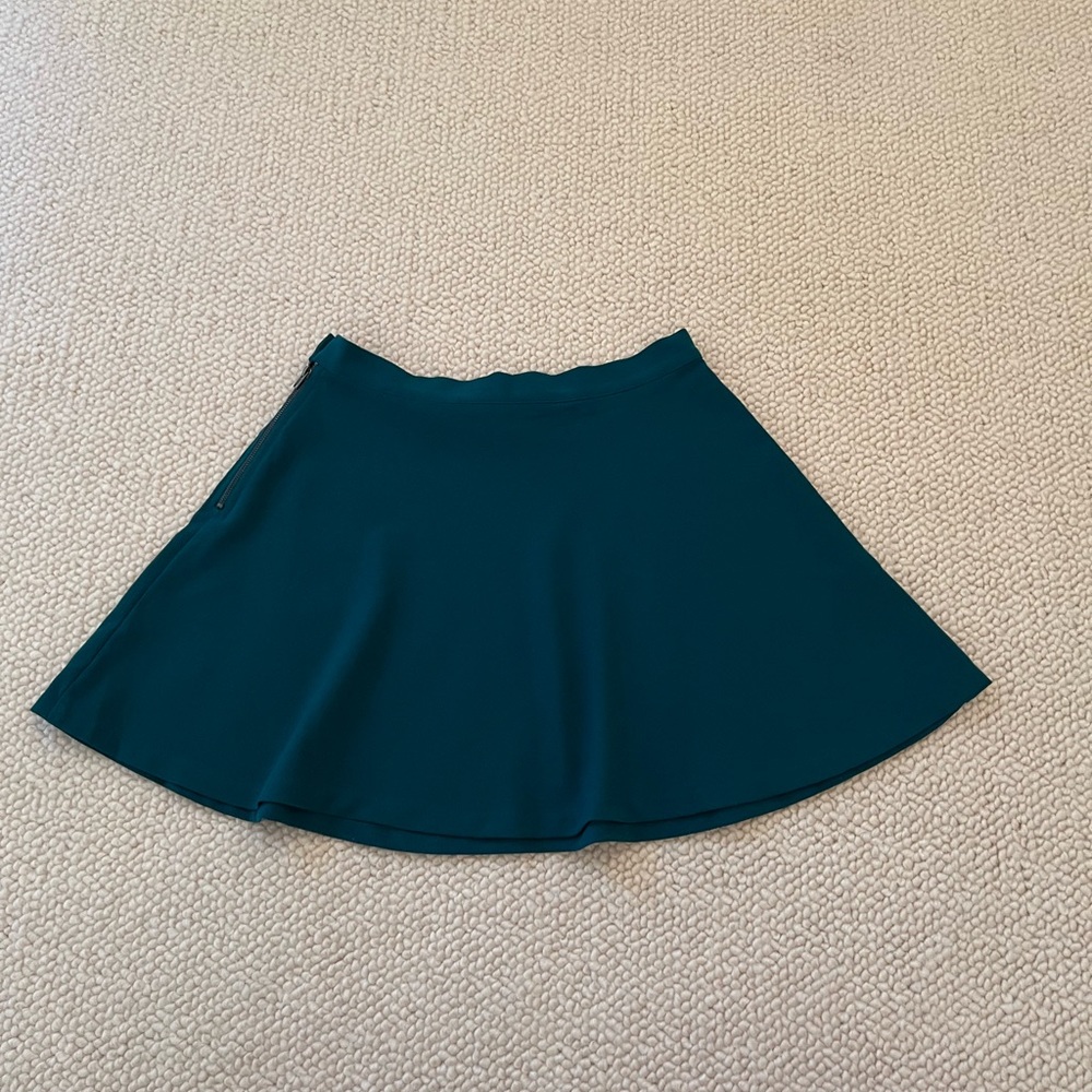 Forever 21 Teal Circle Skirt